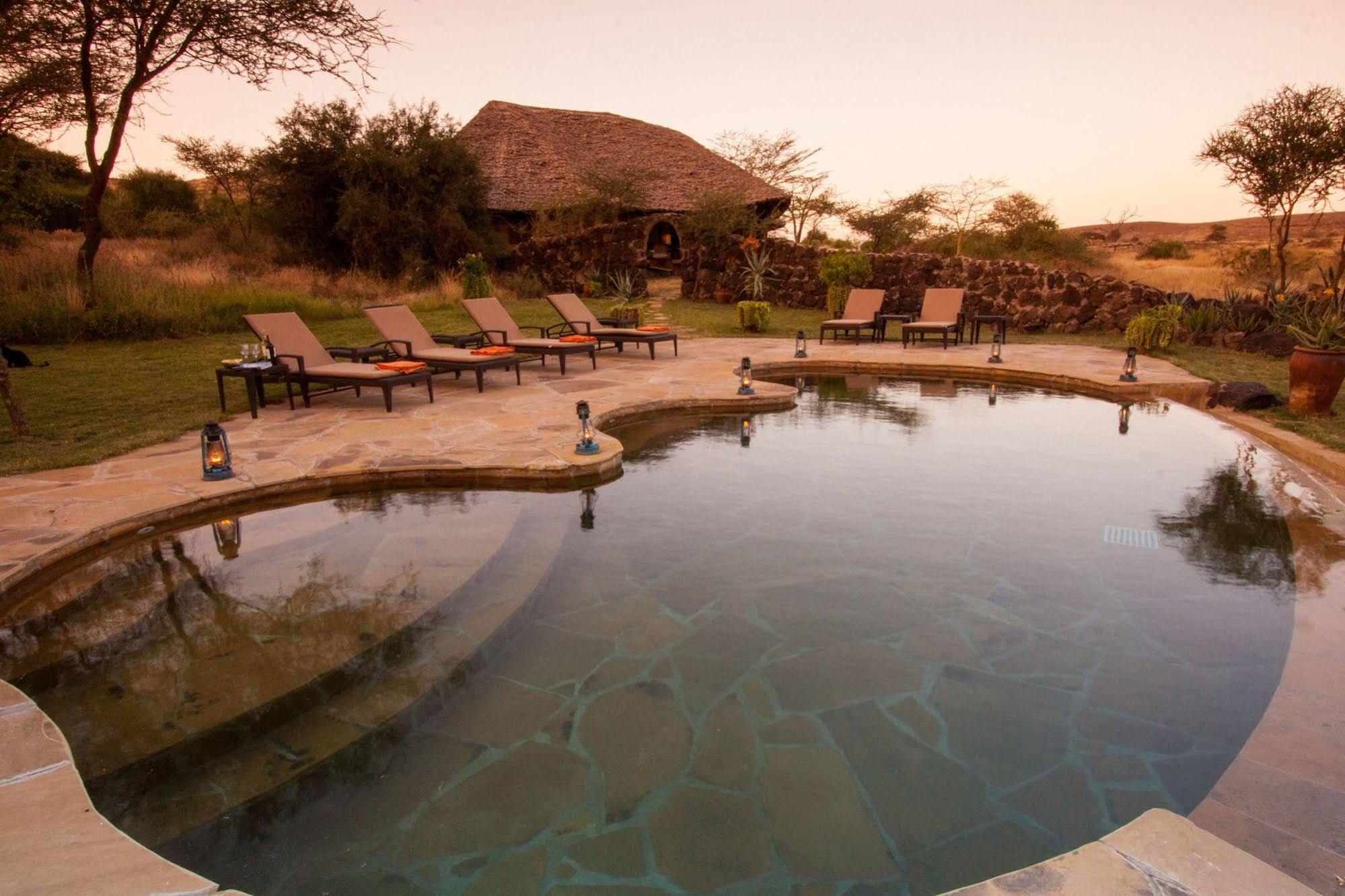 Hotel Elewana Tortilis Camp à Amboseli Extérieur photo